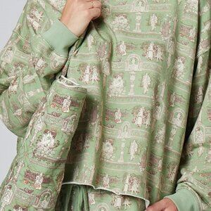 NWT Rachel Antonoff Holiday Collection '23 "Meadow" Sweatshirt size S